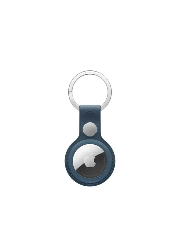 Apple AirTag FineWoven Key Ring - Pacific Blue