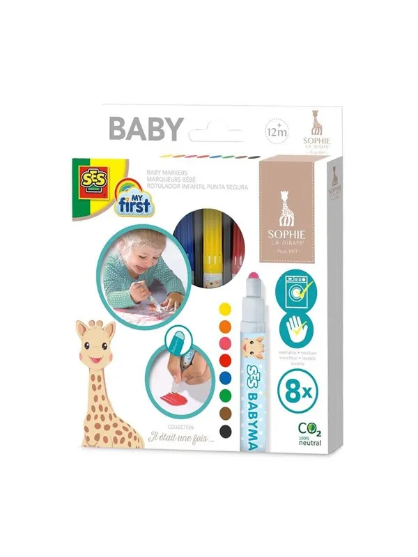 SES Creative My First - Sophie la Girafe Baby Markers