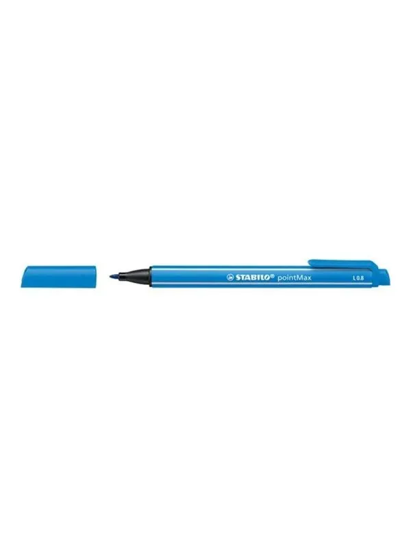 STABILO pointMax - fibre-tip pen - turquoise blue