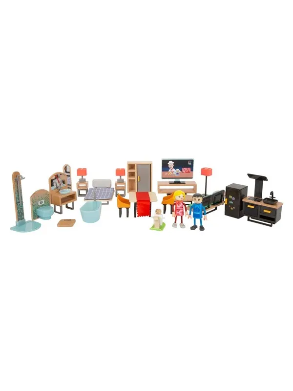 Small Foot - Wooden Dollhouse Furniture Modern Com