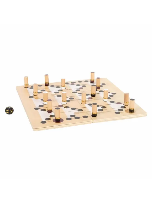 Small Foot - Snakes and Ladders Board Game Gold Edition