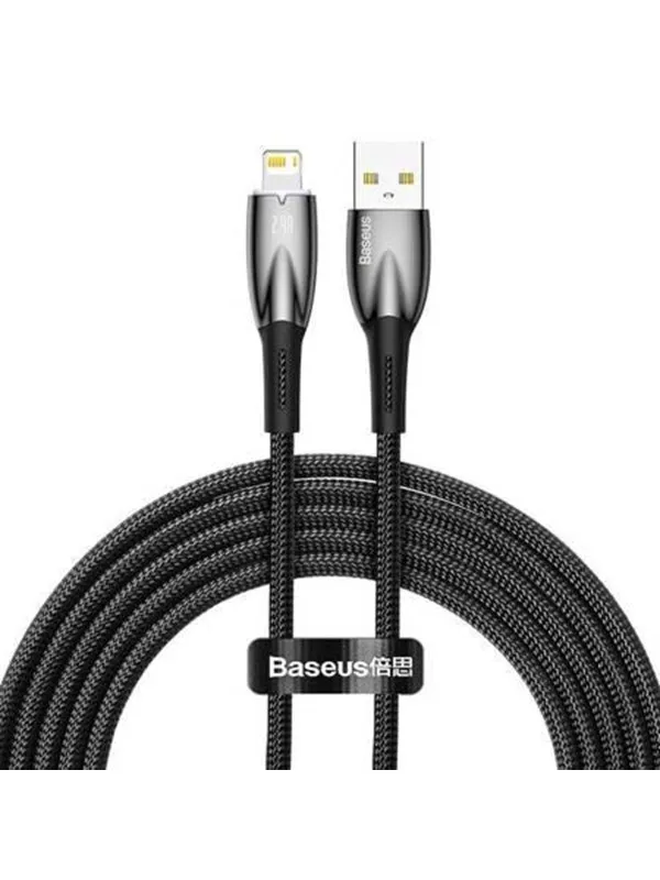 Baseus USB cable for Lightning Glimmer Series 2.4A 2m (Black)
