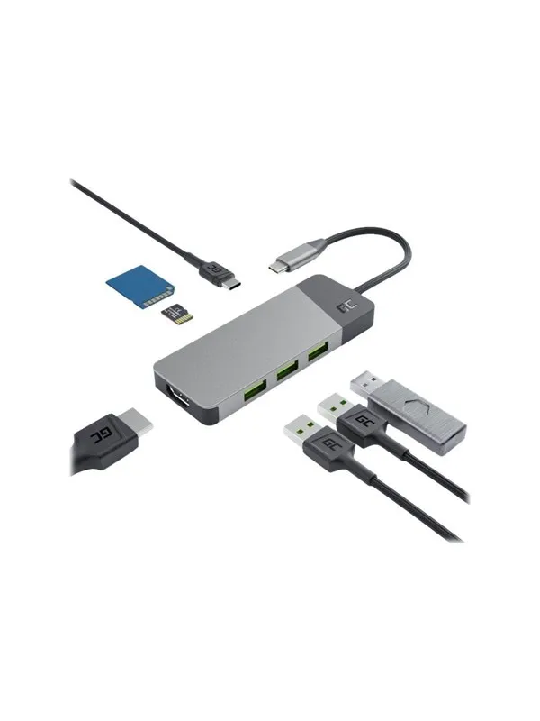 Green Cell HUBGC01 - docking station - USB-C - HDMI