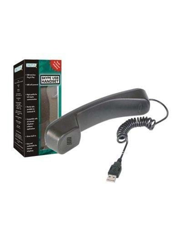 DIGITUS SKYPE USB telephone handset DA-70772