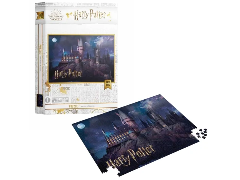 Thumbs Up! Harry Potter - 1000-piece jigsaw puzzle - Hogwarts School Gulv