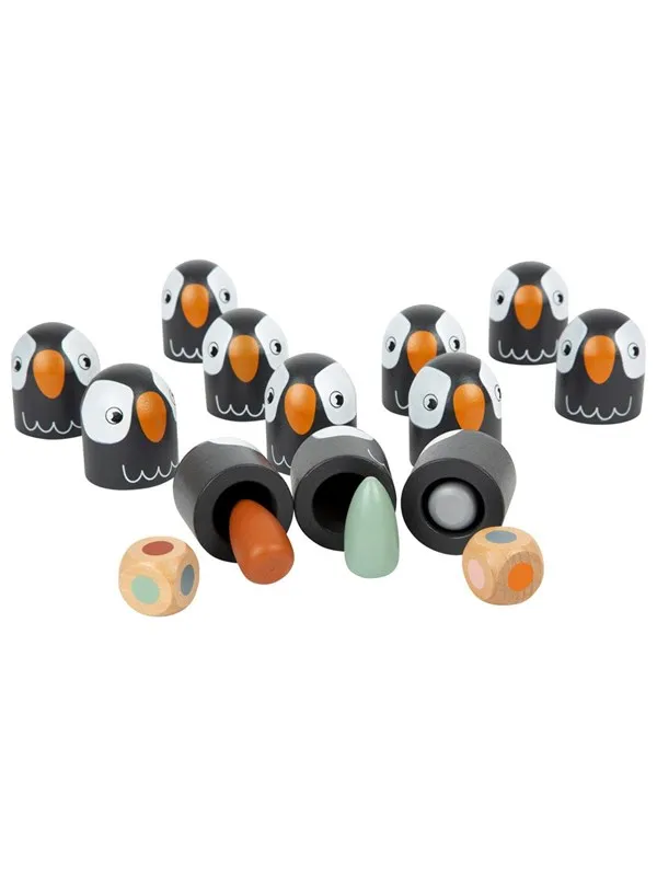 Small Foot Wooden Memo Game Penguin 26 pcs