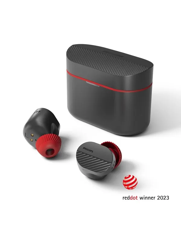 Philips TAA5508BK - true wireless hodetelefoner med mikrofon
