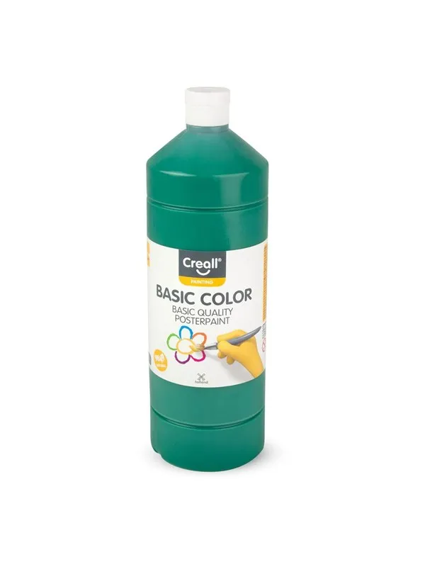 Creall School paint Dark green 1 liter