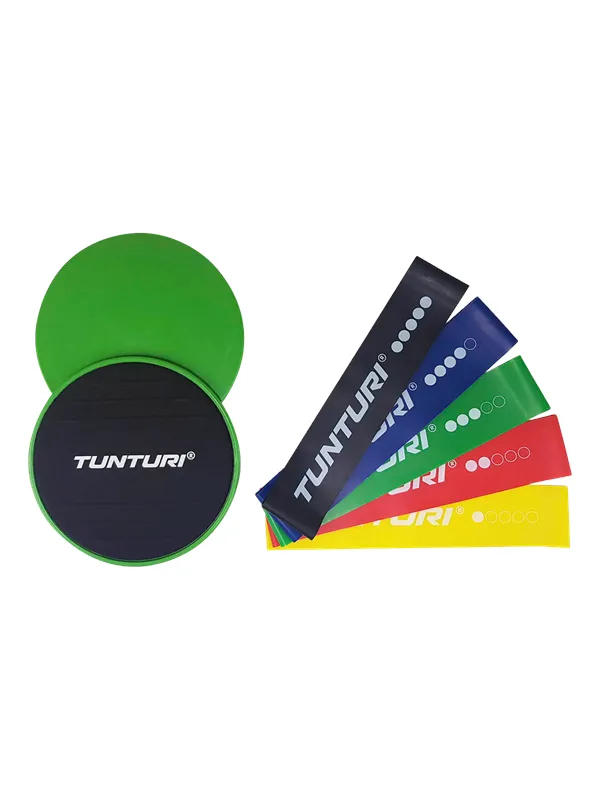 Tunturi RESISTANCE & CORE SLIDERS SET