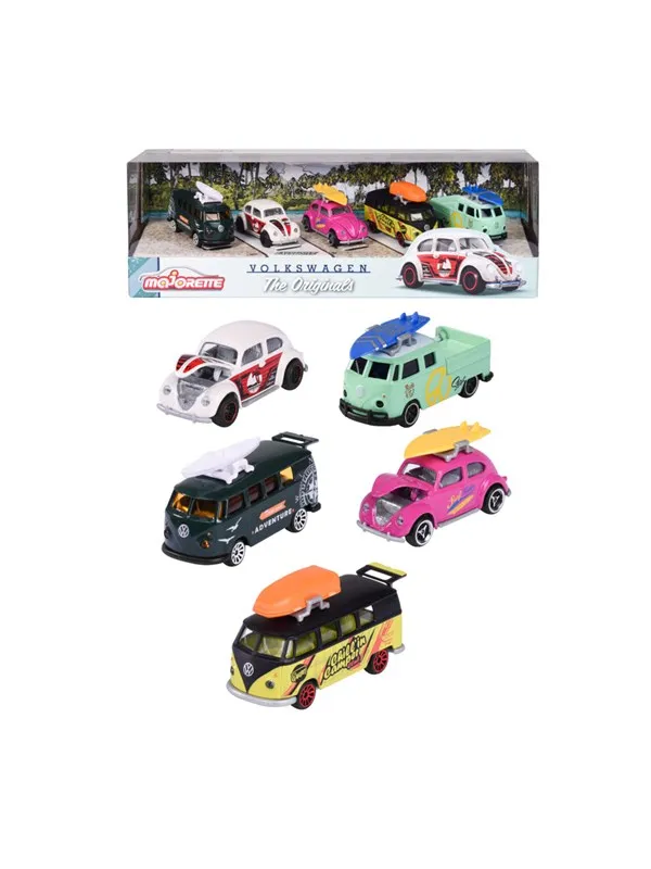 Majorette VW The Originals 5 Pieces Pack