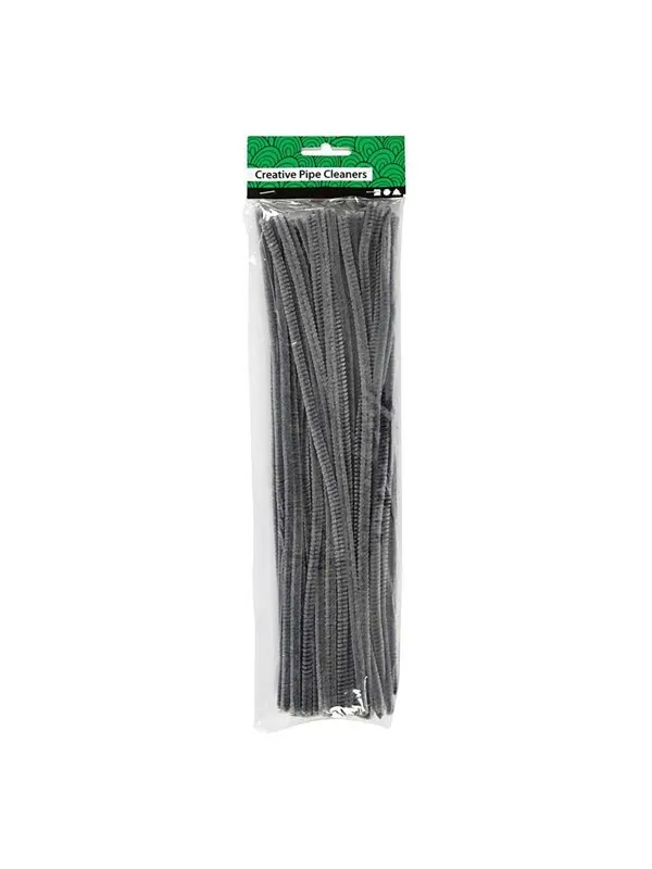 Creativ Company Chenille Gray 30cm 50pcs.