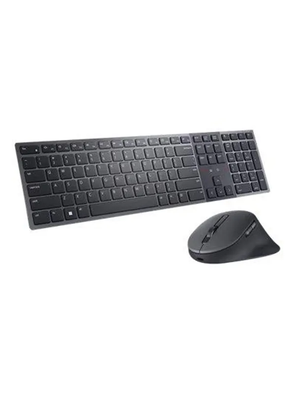 Dell Premier KM900 - keyboard and mouse set - collaboration - QWERTY - US International - graphite - Tastatur & Mussett - Universal - Grå