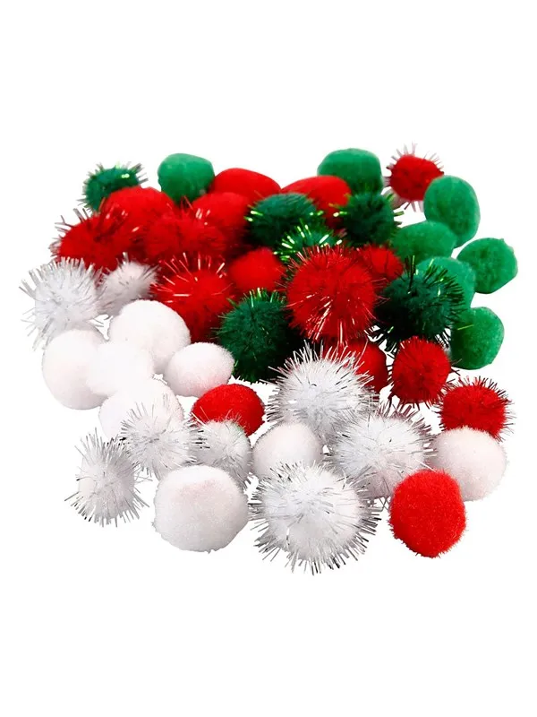 Creativ Company Pompoms Christmas 48pcs.