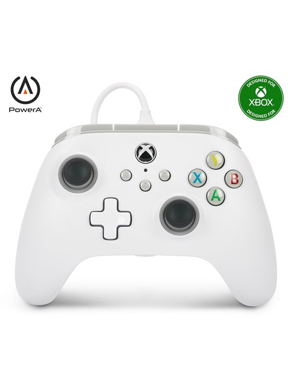PowerA Wired Controller for Xbox Series X|S - White - Controller