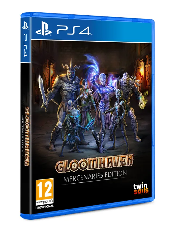 Gloomhaven (Mercenaries Edition) - Sony PlayStation 4 - RPG