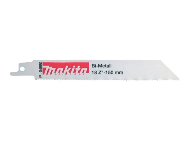 Makita saber saw blade - for metal aluminium stainless steel wood with nails steel pipes cast iron profiles mild steel alloys - 5 pieces