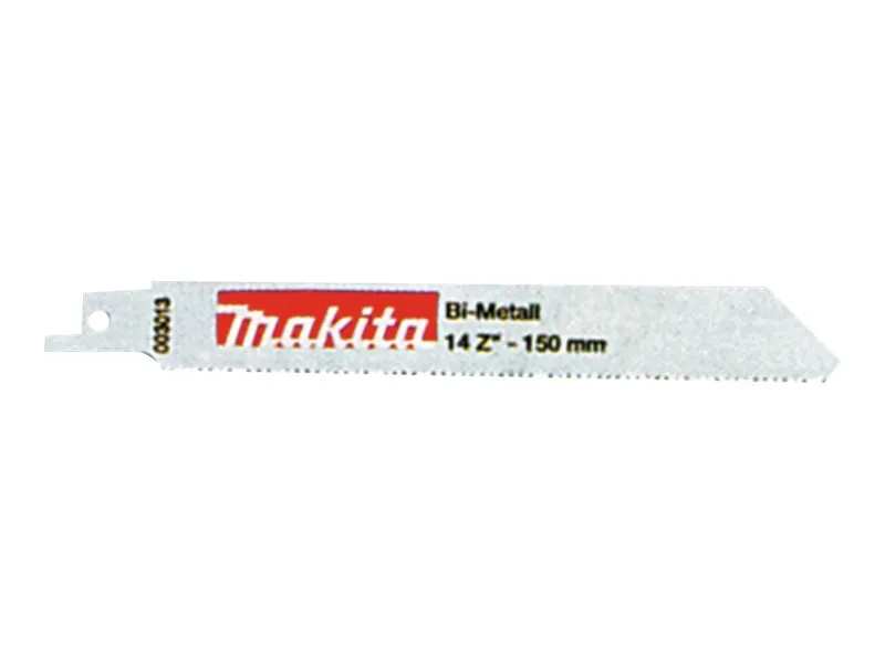 Makita saber saw blade - for metal aluminium stainless steel non-ferrous metal steel pipes steel profiles iron solid material - 5 pieces