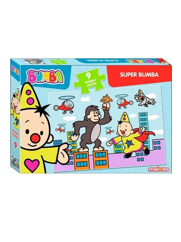 Studio 100 Bumba Puzzle Super Bumba 9st. Gulv