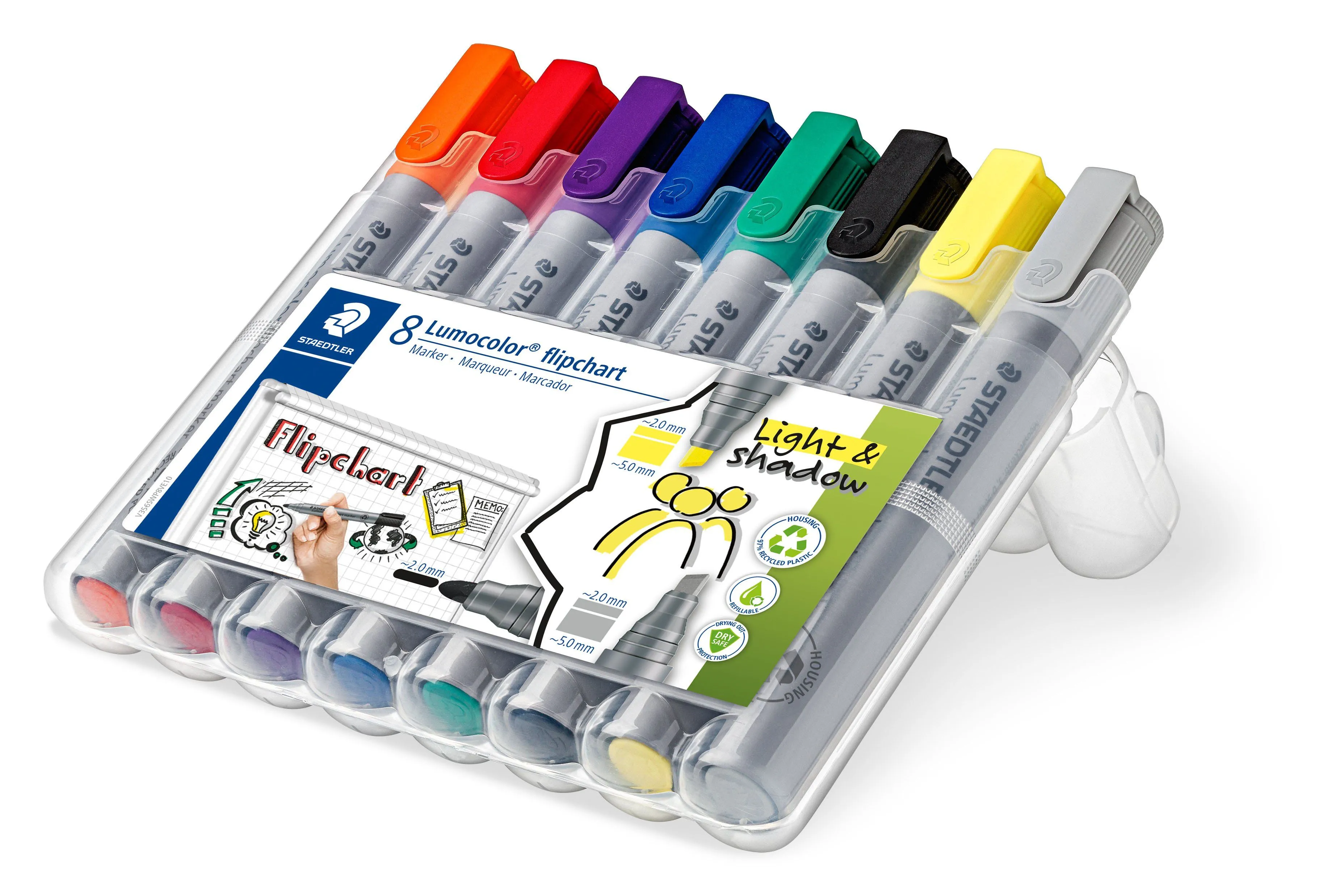 Staedtler Flipchart marker Lumocolor 8pcs.box
