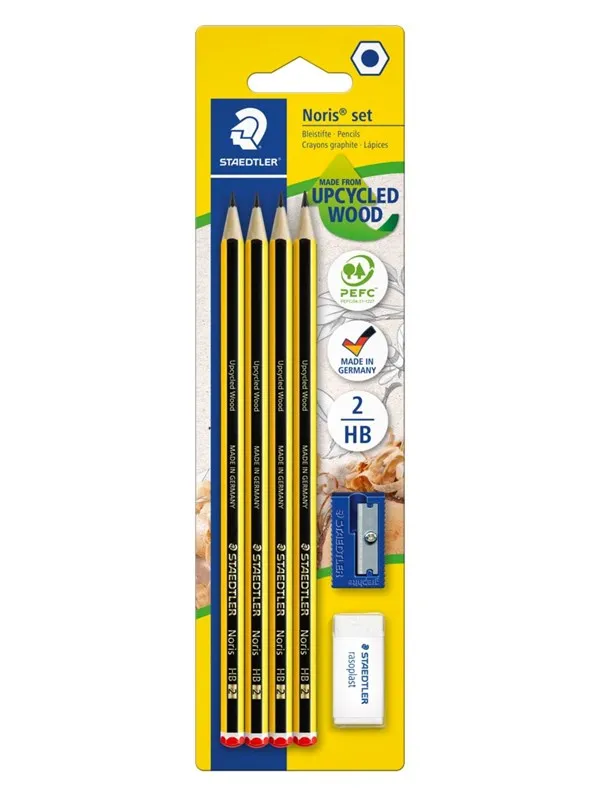 Staedtler Pencil Noris HB set bc    100% PEFC