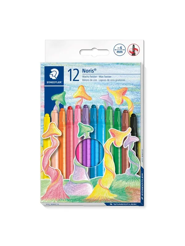 Staedtler Wax twister Noris 12pcs