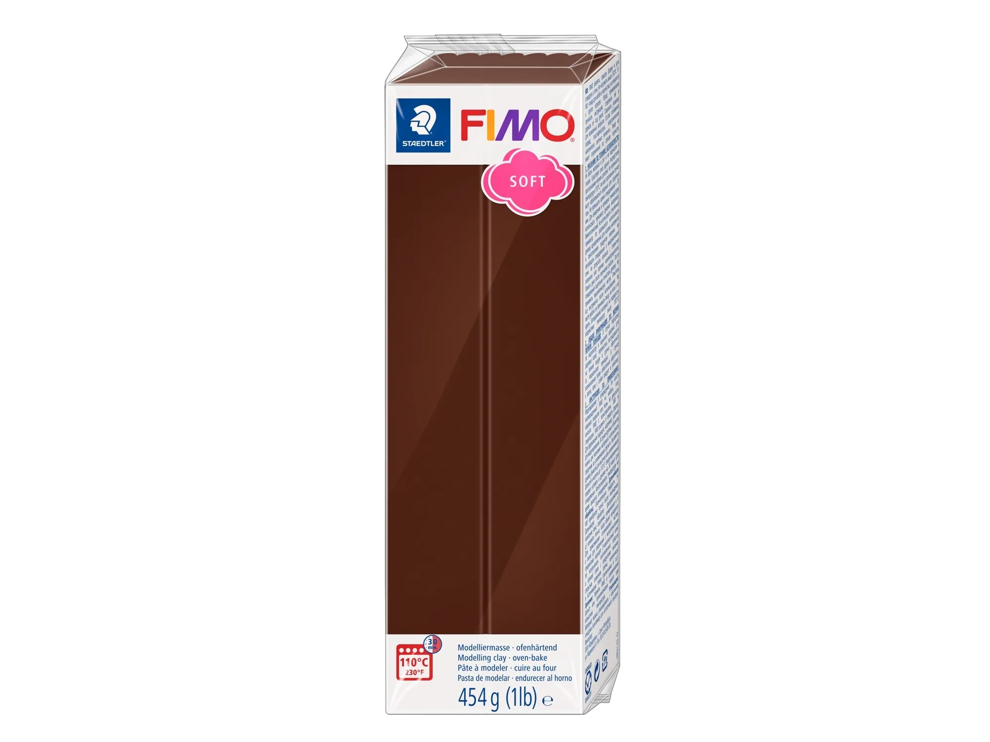 Staedtler Mod. clay FIMO soft 454g chocolate