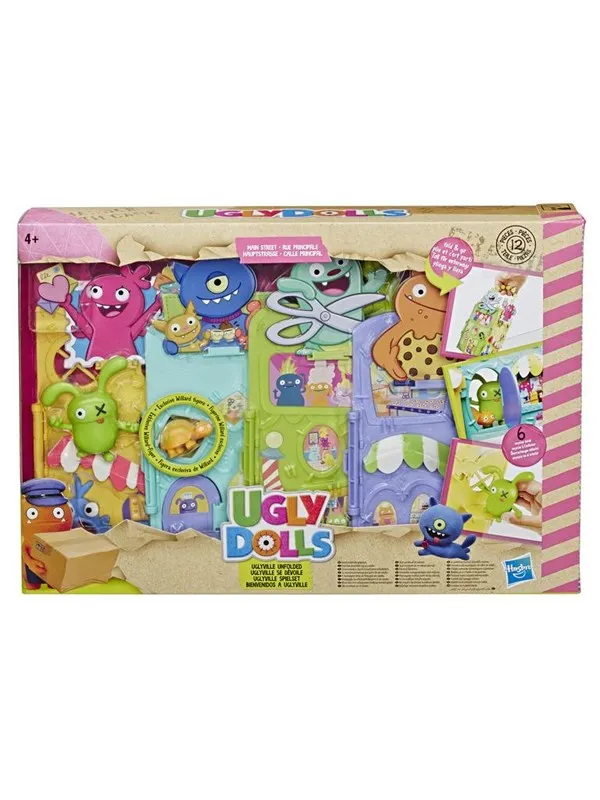 Hasbro Ugly Dolls Uglyville Tote Set
