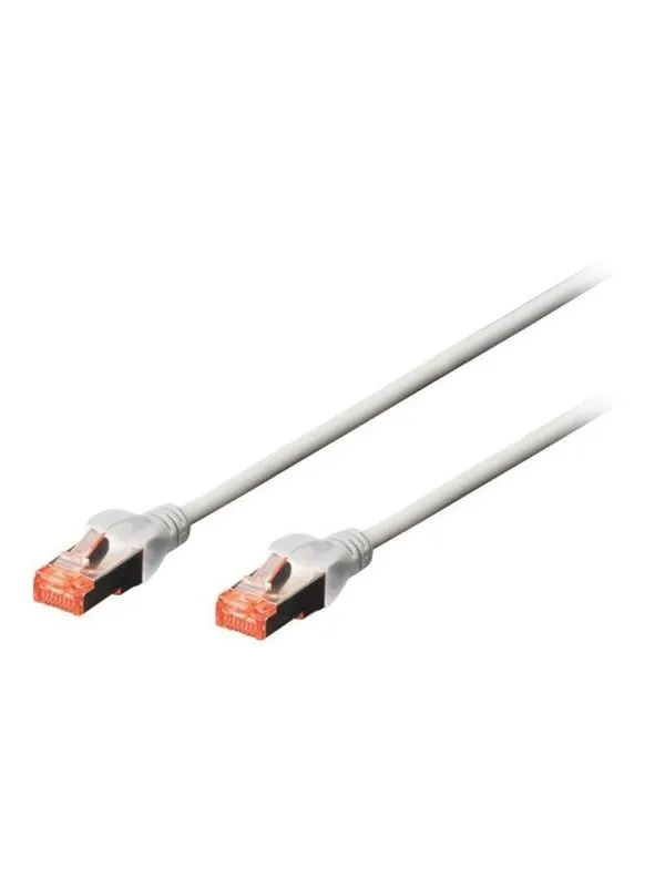 DIGITUS Professional patch cable - 2 m - grey - Grå - 2m