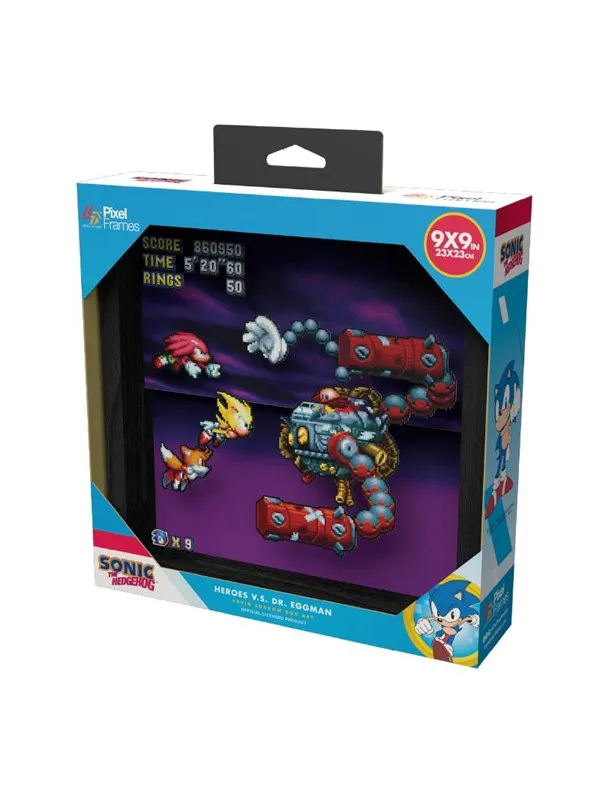 Pixel Frames - Sonic Mania - Heroes vs. Dr. Eggman - Bilde