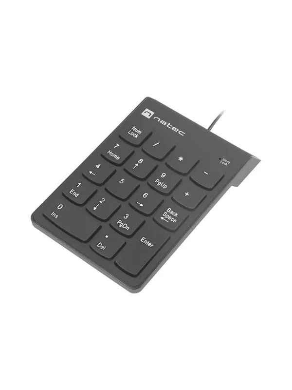 Natec Goby 2 - keypad - black - Numpad - Svart