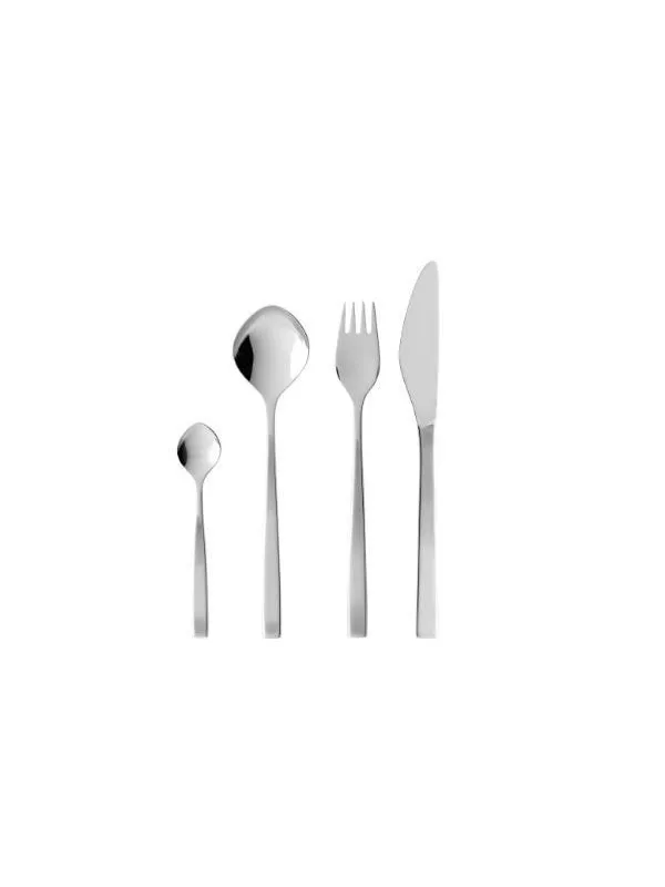 Gense Cutlery set Fuga 16 pieces Matt/Glossy steel