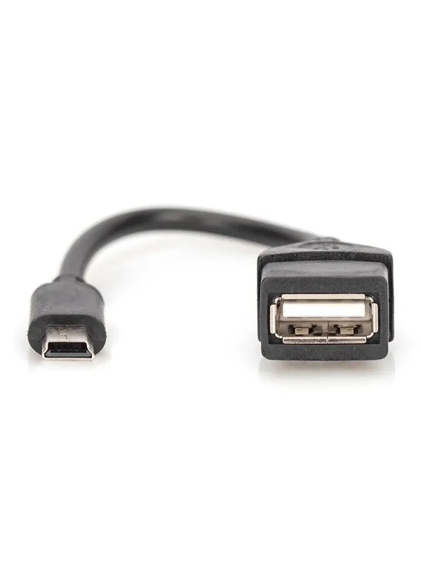 DIGITUS OTG USB 2.0 to USB Mini-B Adapter