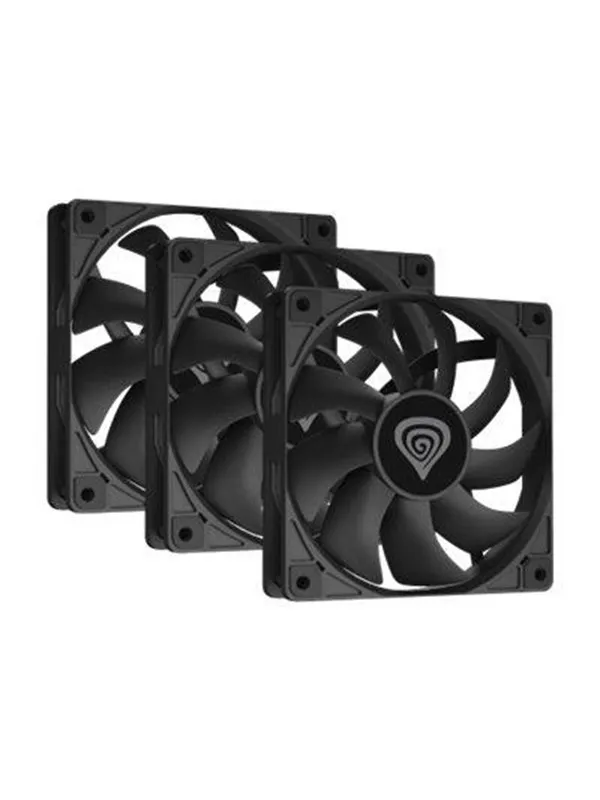 Genesis Oxal 120 - case fan - Kabinettvifte - 120mm - Svart