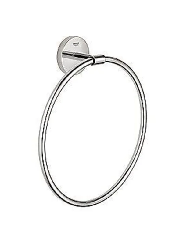 Grohe Bau Cosmopolitan håndklædering. Forkromet