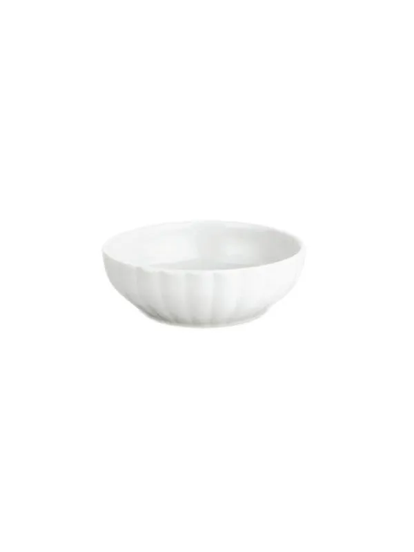 Pillivuyt Bowl wide fluted 40 cl Serie Originale 14 cm White