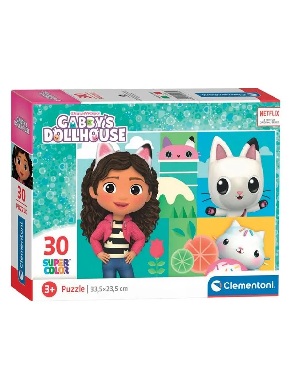 Clementoni Puzzle Gabby's Dollhouse 30pcs. Gulv
