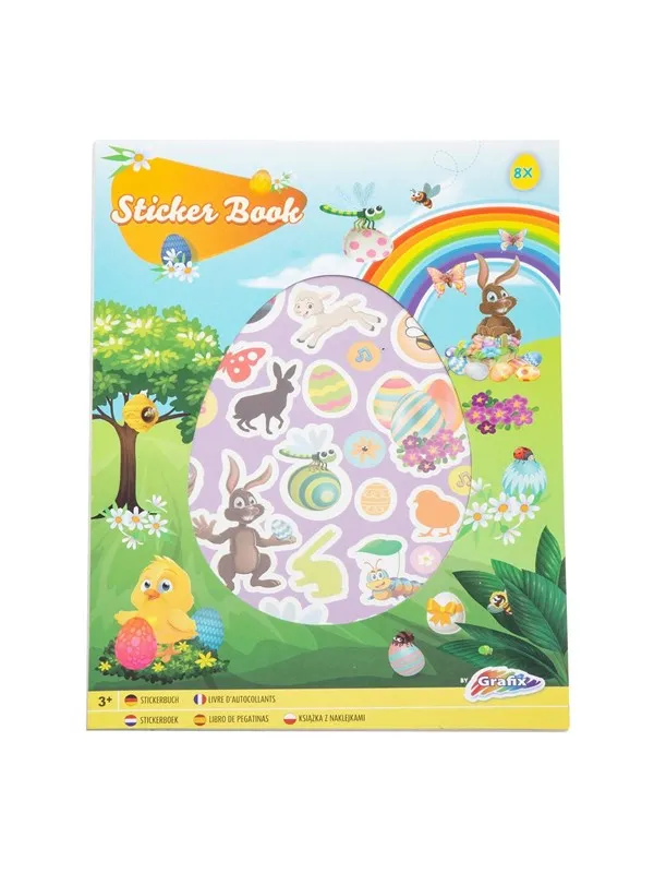 Grafix Sticker book Easter A4