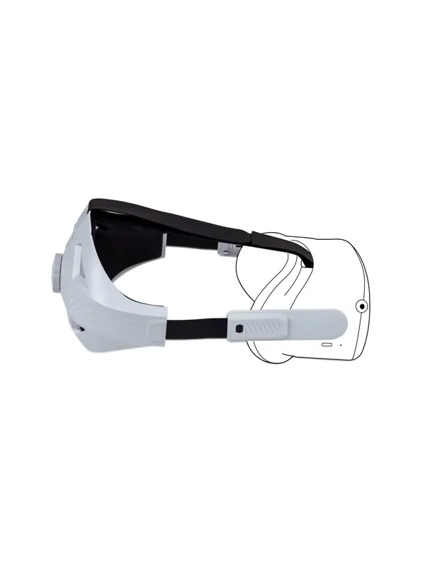 BigBen Interactive Head Strap For Meta Quest 2