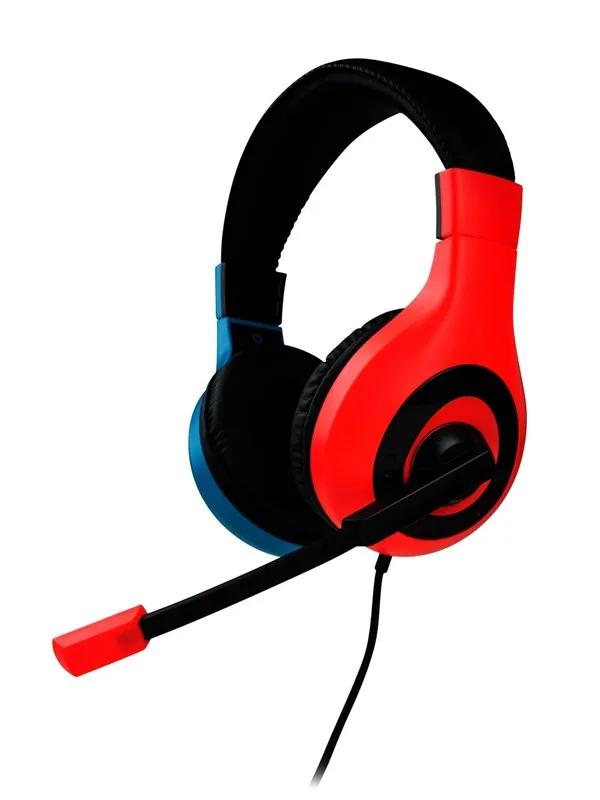 BigBen Interactive Red + Blue - Wired Headset - Nintendo Switch