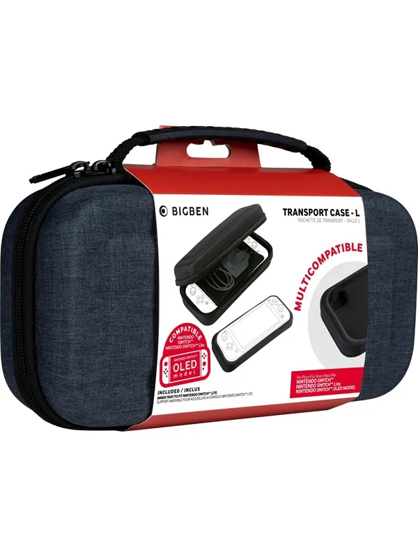BigBen Interactive Protective Case Grey - Bag - Nintendo Switch