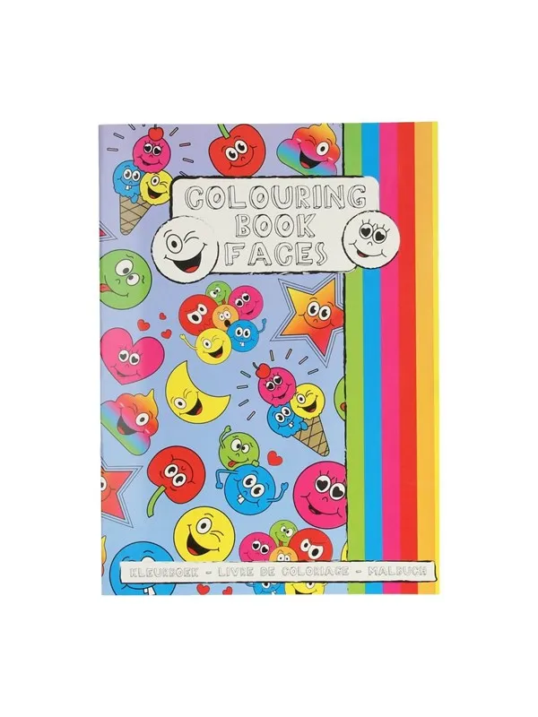 LG-Imports Coloring Book with Sticker Sheet Smile Face