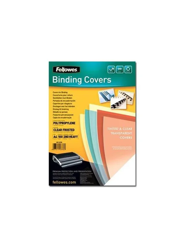Fellowes - 100-pack - clear frosted - A4 - lamination pouches