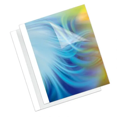 Fellowes Standard - 100 pcs. - 200 g/m² - thermal PVC / cardboard binding cover