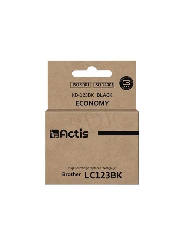 Actis KB-123BK - ink cartridge (alternative for: Brother LC-123BK)