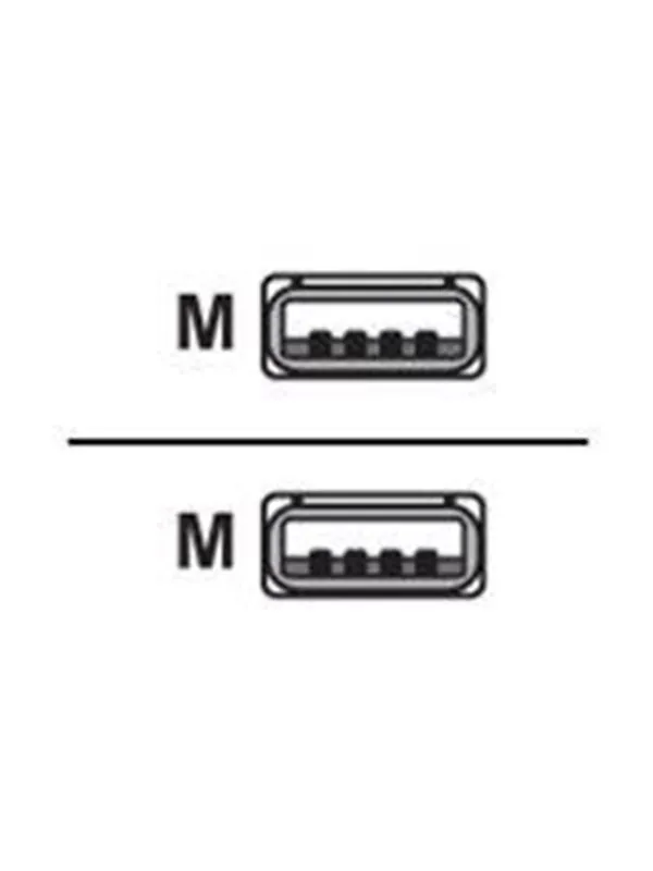 Lenovo - USB cable - USB to USB - 15 m