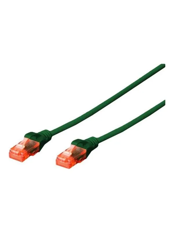 DIGITUS Professional patch cable - 3 m - green RAL 6016 - 3m