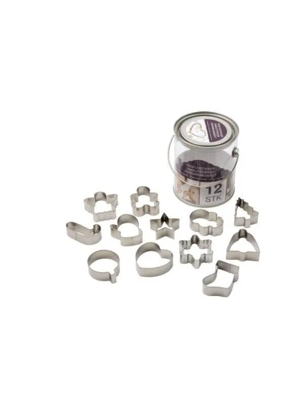Funktion Cookie cutter set of 12 pcs