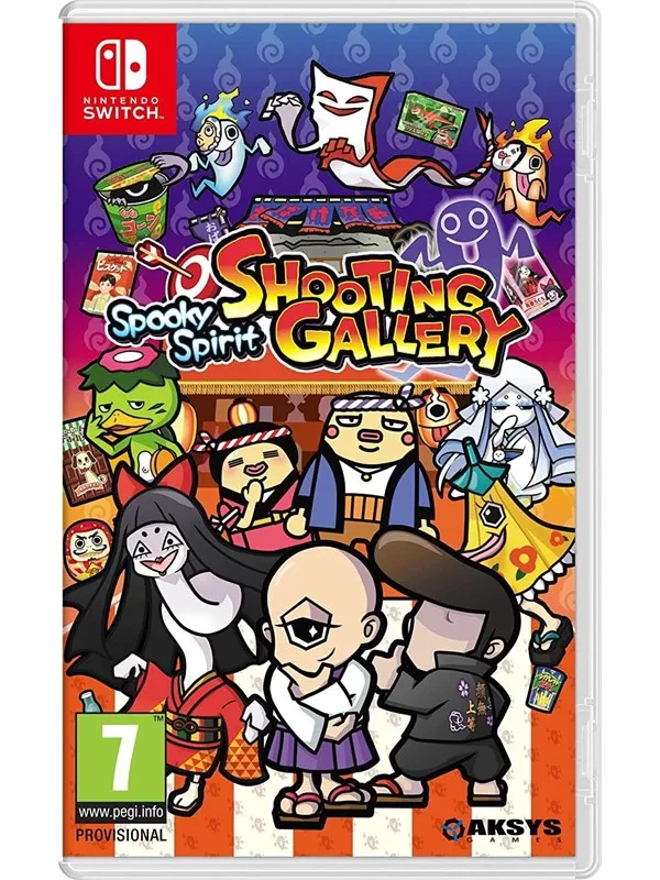 Spooky Spirit Shooting Gallery - Nintendo Switch - Skytespill