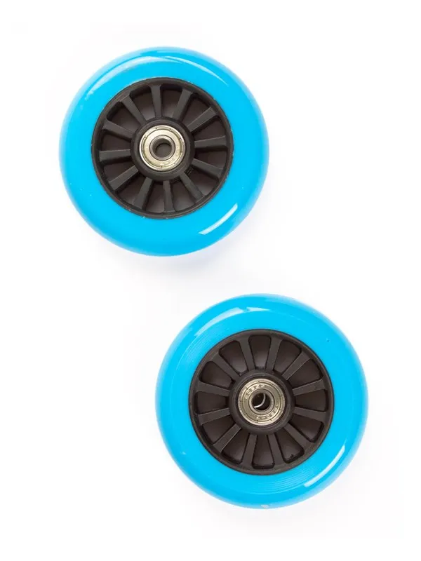 My Hood Set of Wheels 100 mm - Black/Blue