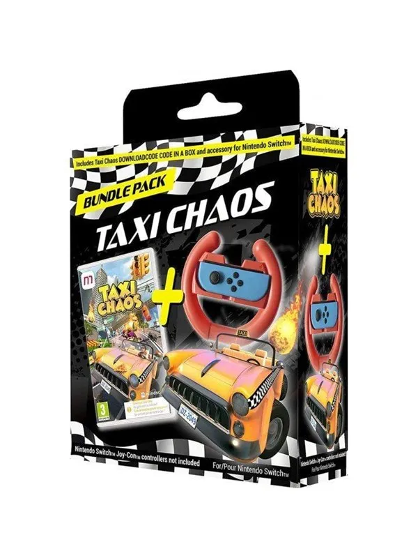 Taxi Chaos Bundle (Code in a box) - Nintendo Switch - Racing